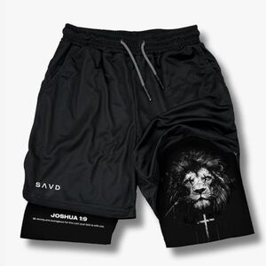 SAVD Christian Pertormance Shorts - Youth/Kids Gym & Sport - new without tags